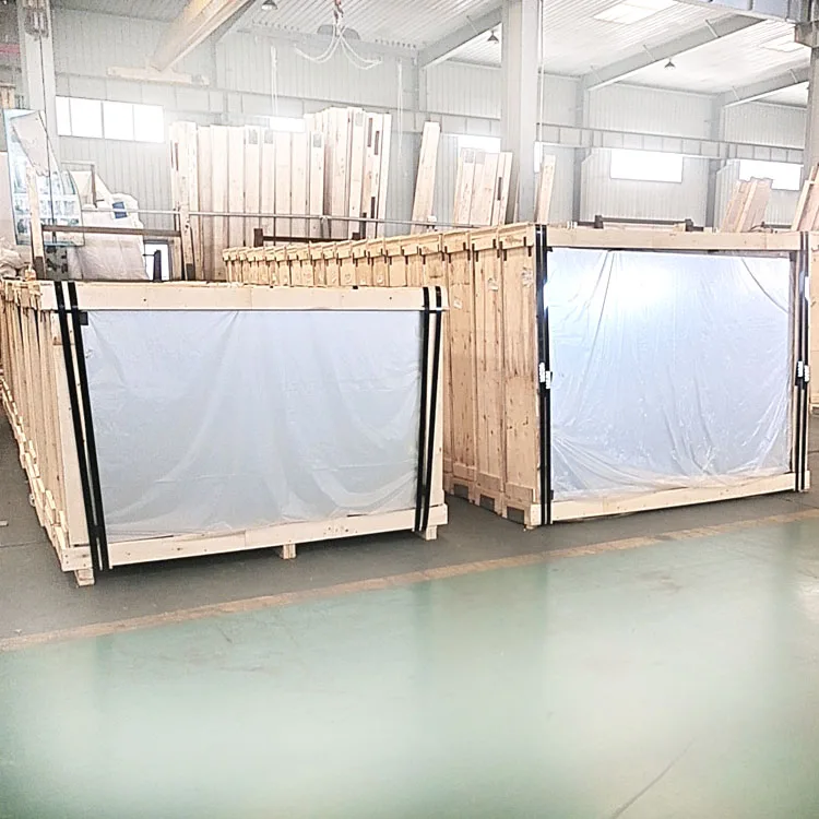 3mm 4mm 5mm 6mm aluminum mirror glass sheet with grey coated high reflective clear aluminum mirror double coated