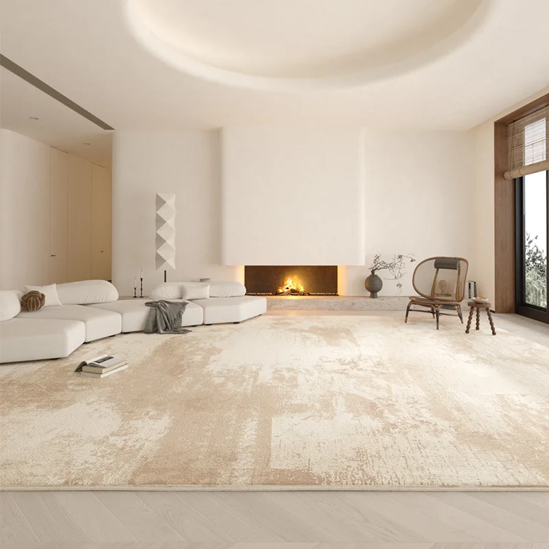 Maillard Luxury High-End Carpet Waterproof for Living Room Bedroom Floor Cream Style with Light Luxury for Home Sofa Prayer Use