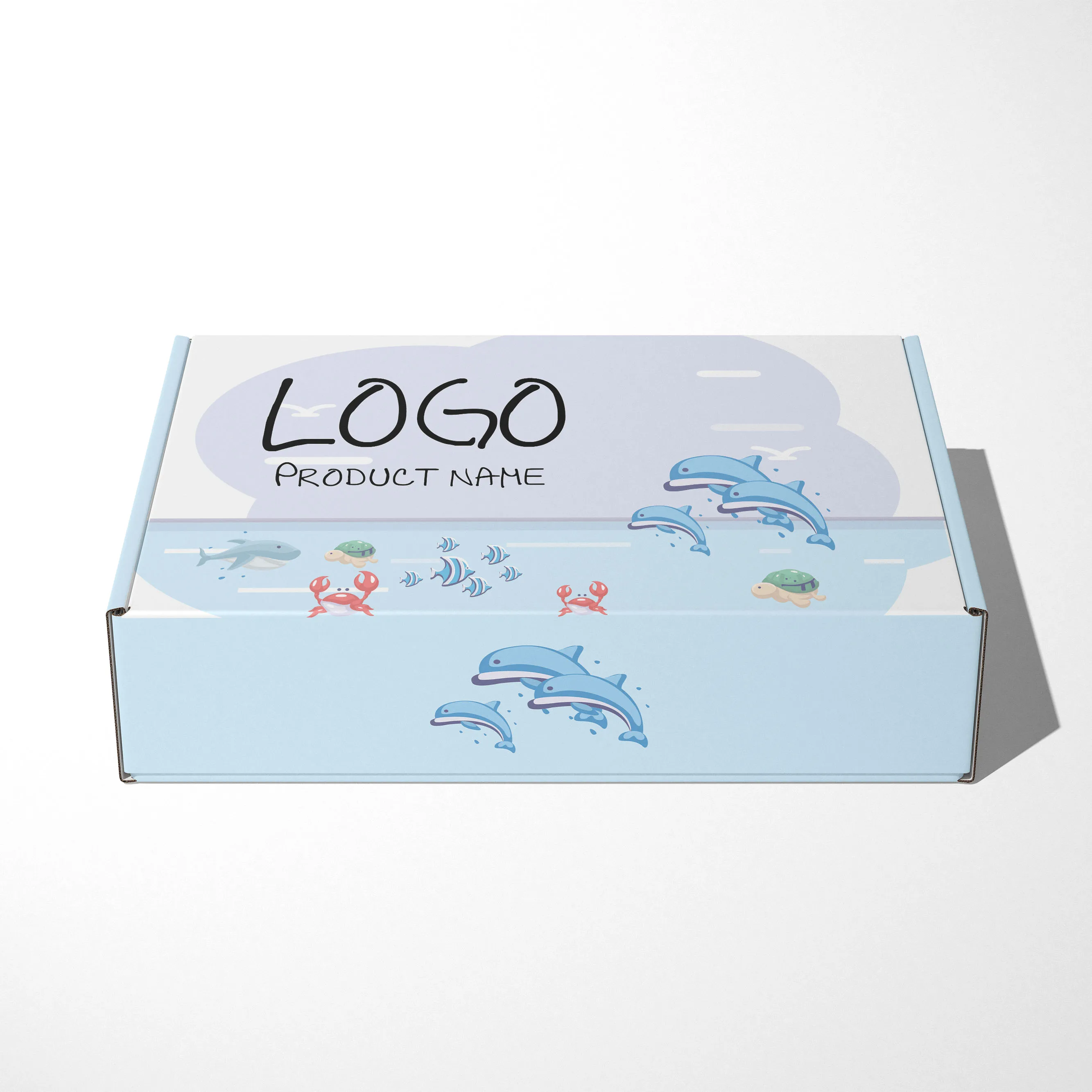 Baby Products Paper Packaging Box Customization Infant Clothes Socks Shoes Towels Blankets Toys Gift Box Free design