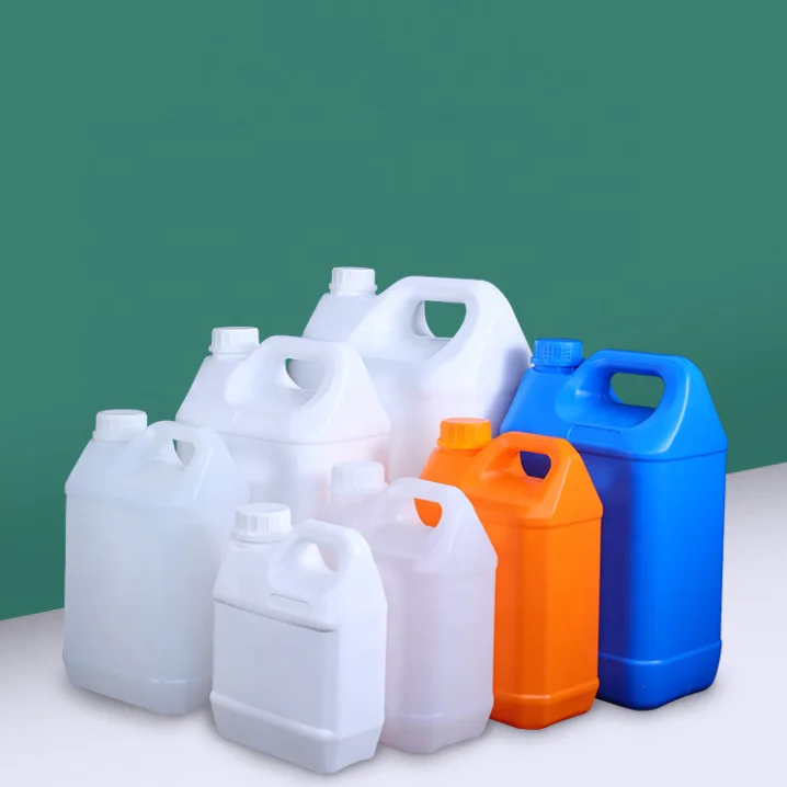 High Quality 5L Leakproof Liquid Jug Container Thicken Plastic Jerry Can With Tamper Evident Cap