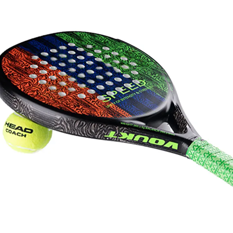 2023 Best Professional padel racket raqueta de padel with carbon surface