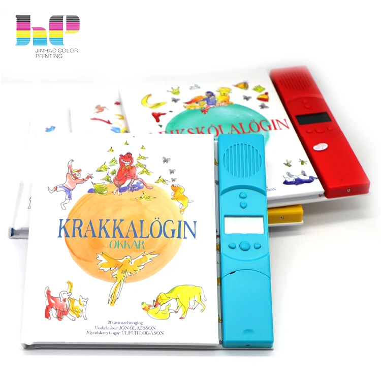Children Learn Sound Books with Music Model Button for Kids Offset Printing Quality Eco-friendly Paper Offset Paper Hard Cover