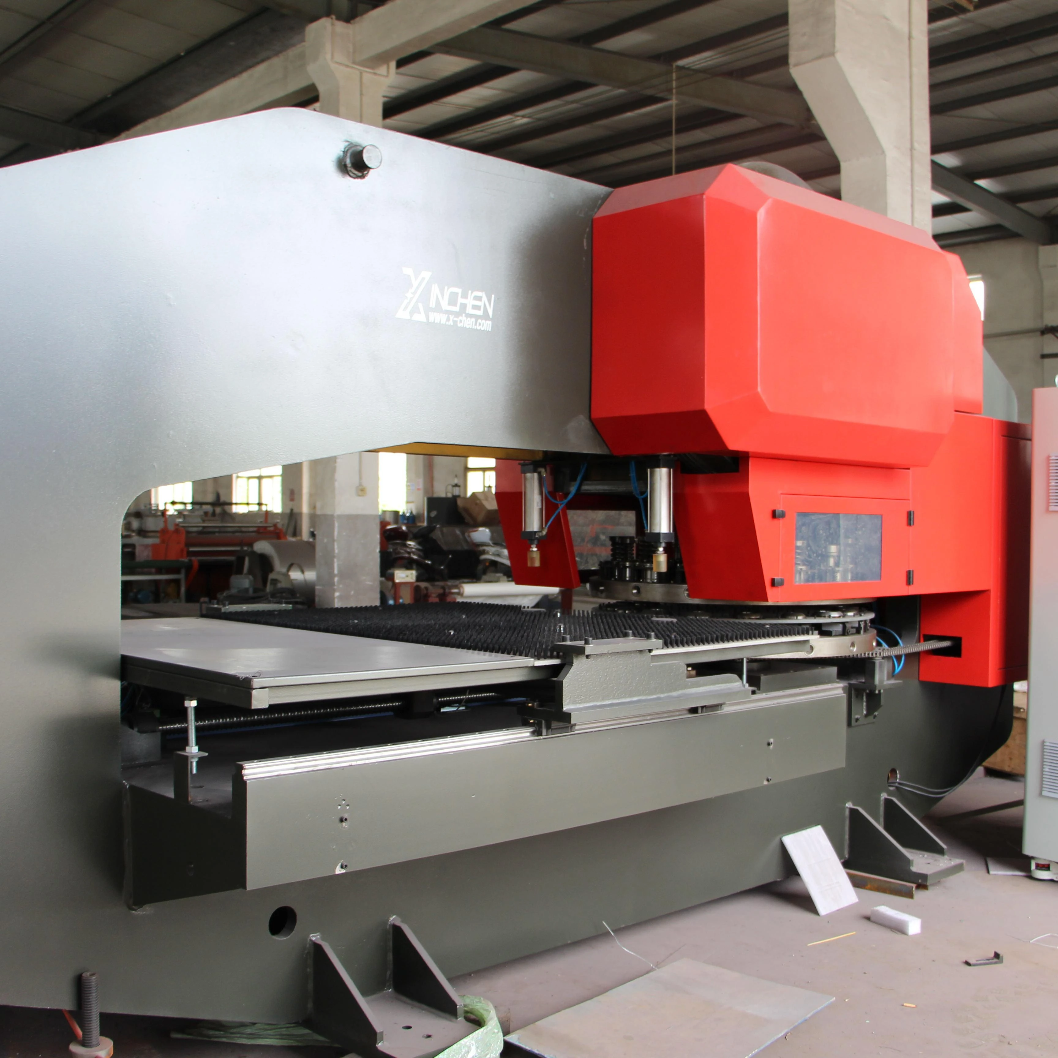 All-automatic CNC Turret Punching Machine For Solar Water Heater