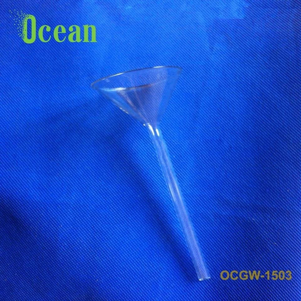 Funnel ,Long Stem 60 degree , Boro 3.3 Glass