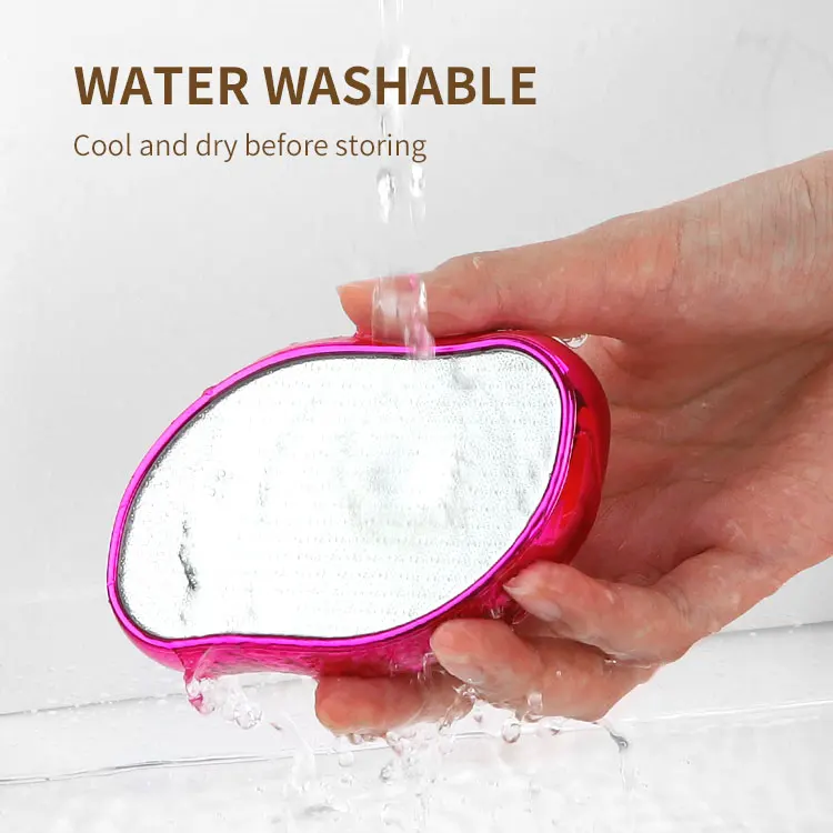 Home Use Nano Glass Crystal Hair Removal Appliances Device Reusable Painless Exfoliator Eraser Tool Body Hair Remover for men