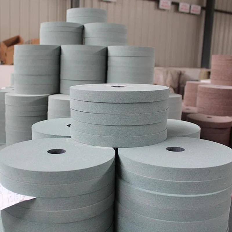 Factory direct sale pure green silicon carbide grinding wheel 10*1*1.25 silica sanding stone GC stone with Nachine