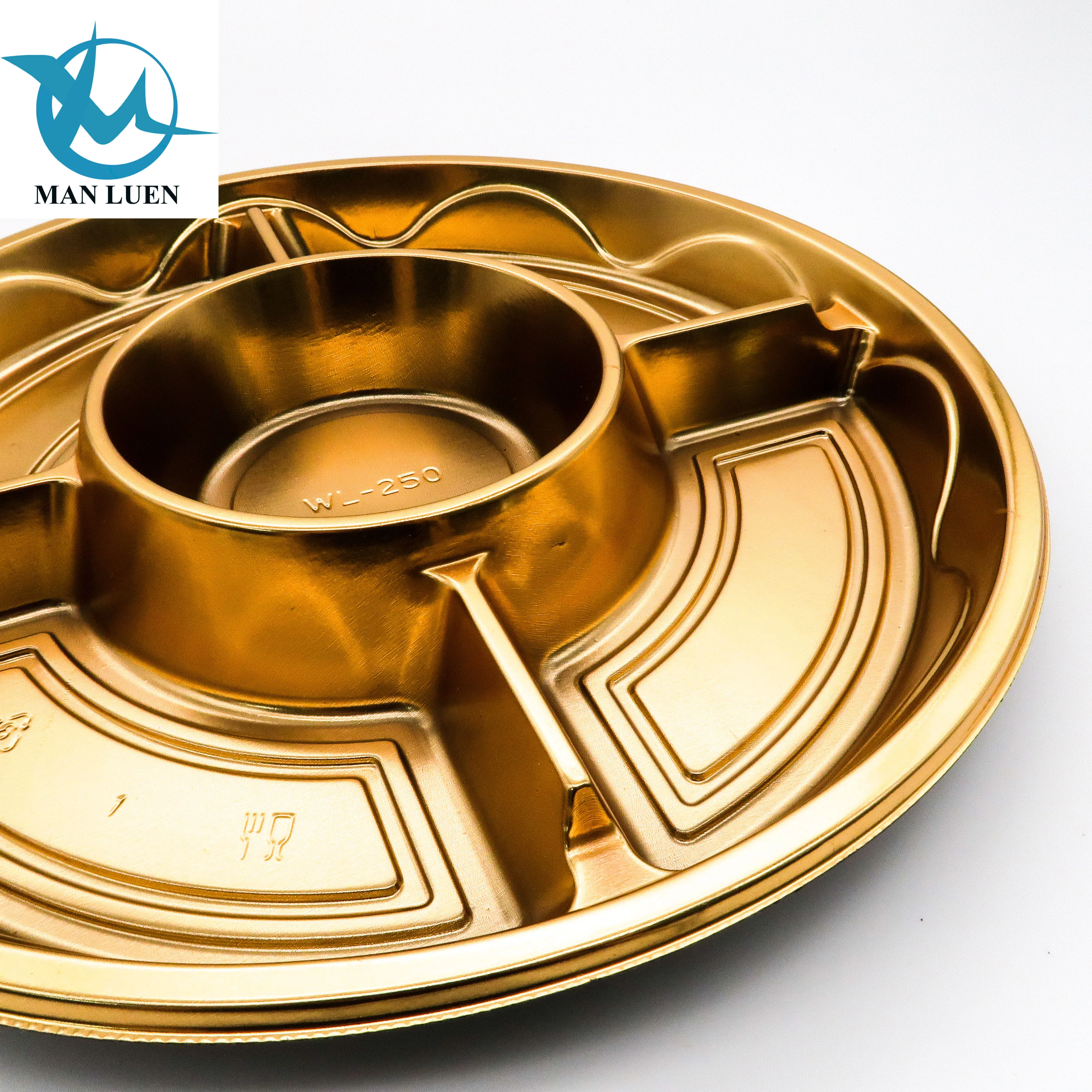 Disposable Custom Candy Snack Food Packaging Plastic Party Tray