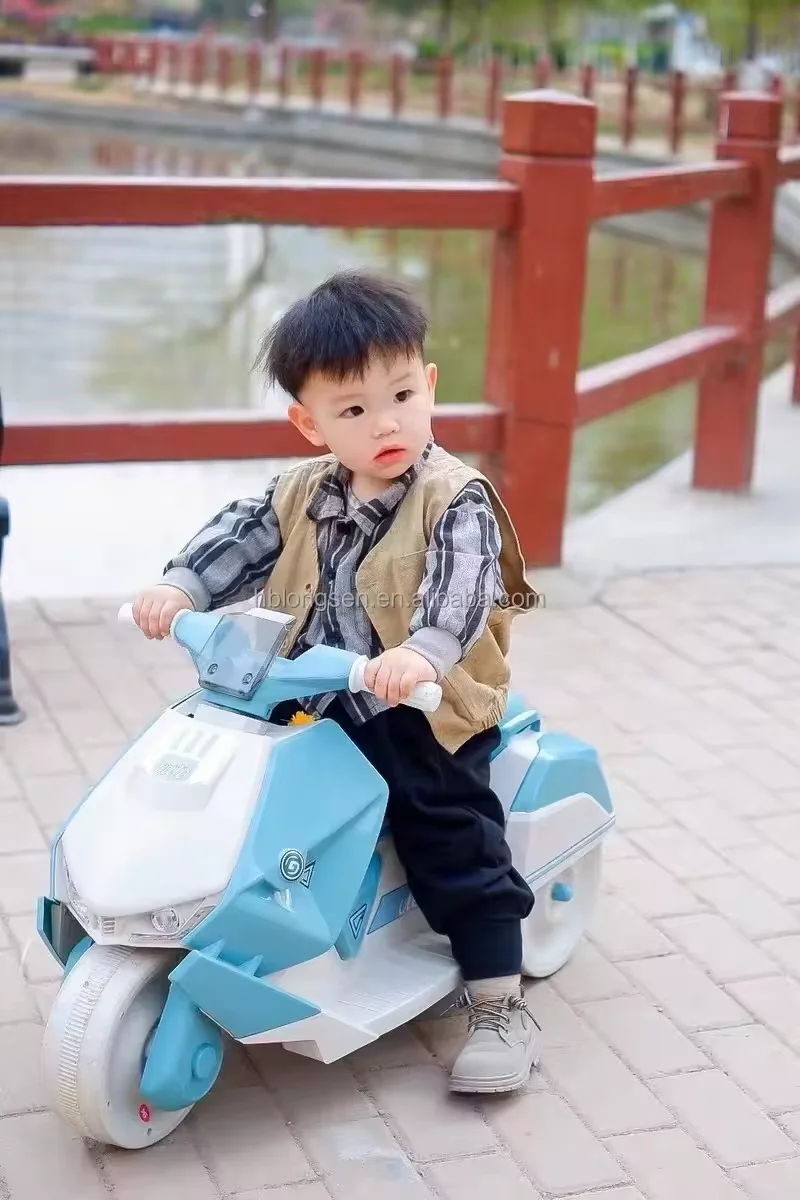 Baby Toys Battery Ride On Car Pink Kids Electric Motorcycle Child