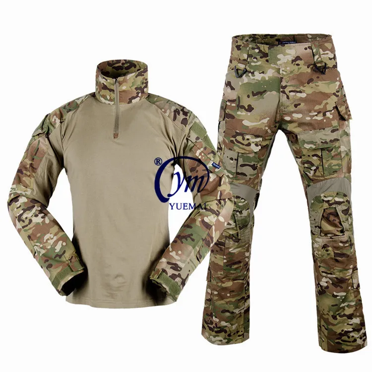 Wholesale Military Camo Uniform Army G3 Combat Frog Suit For Men