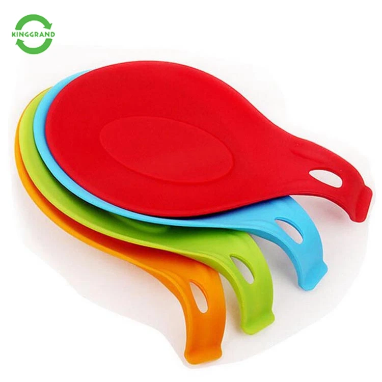 Heat Resistant Kitchen Utensils Spoon Holder Silicone Spoon Rest