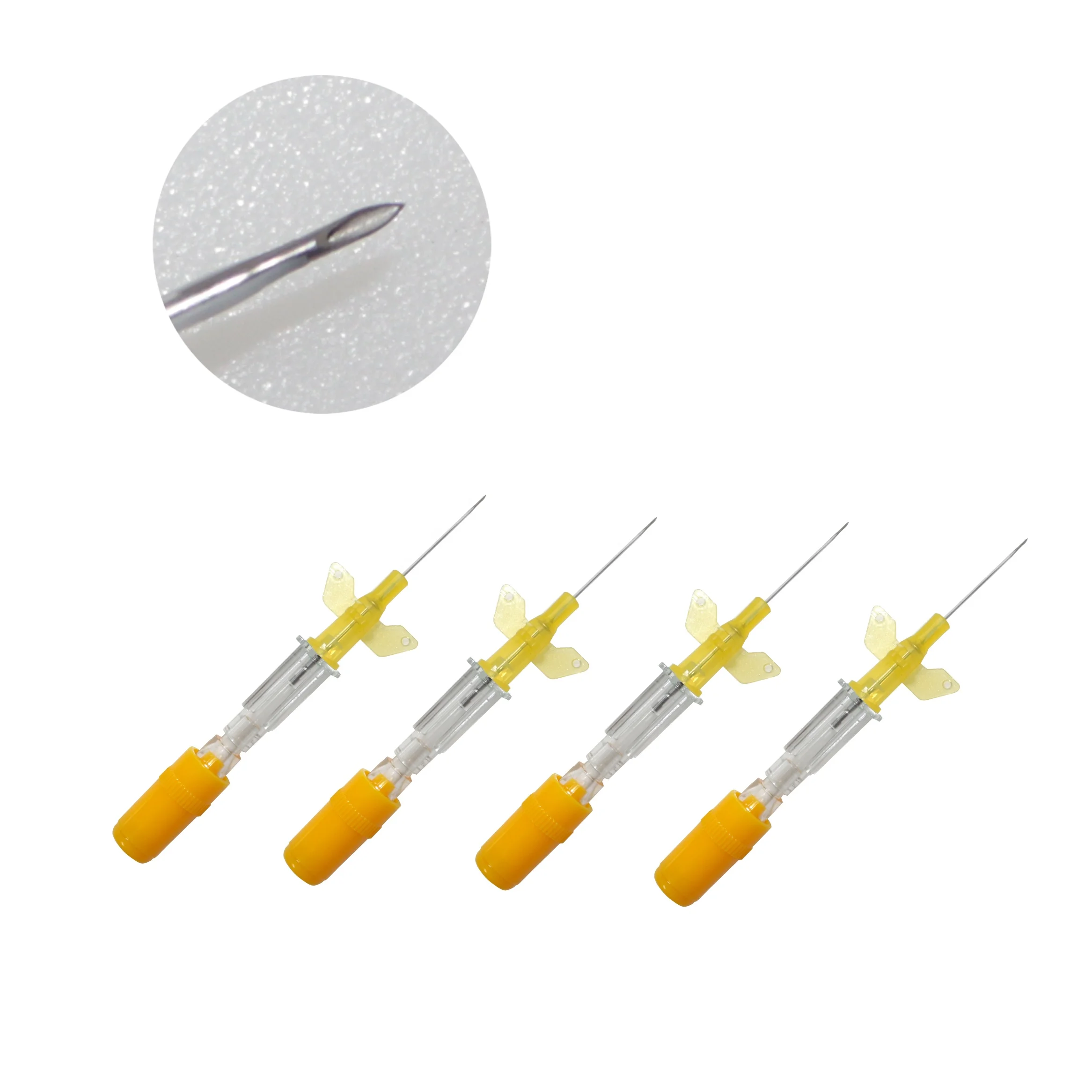
Different Types Parts Iv Cannula Catheter Size and Color Iv Catheters and Accessories With Wing Injection Port 