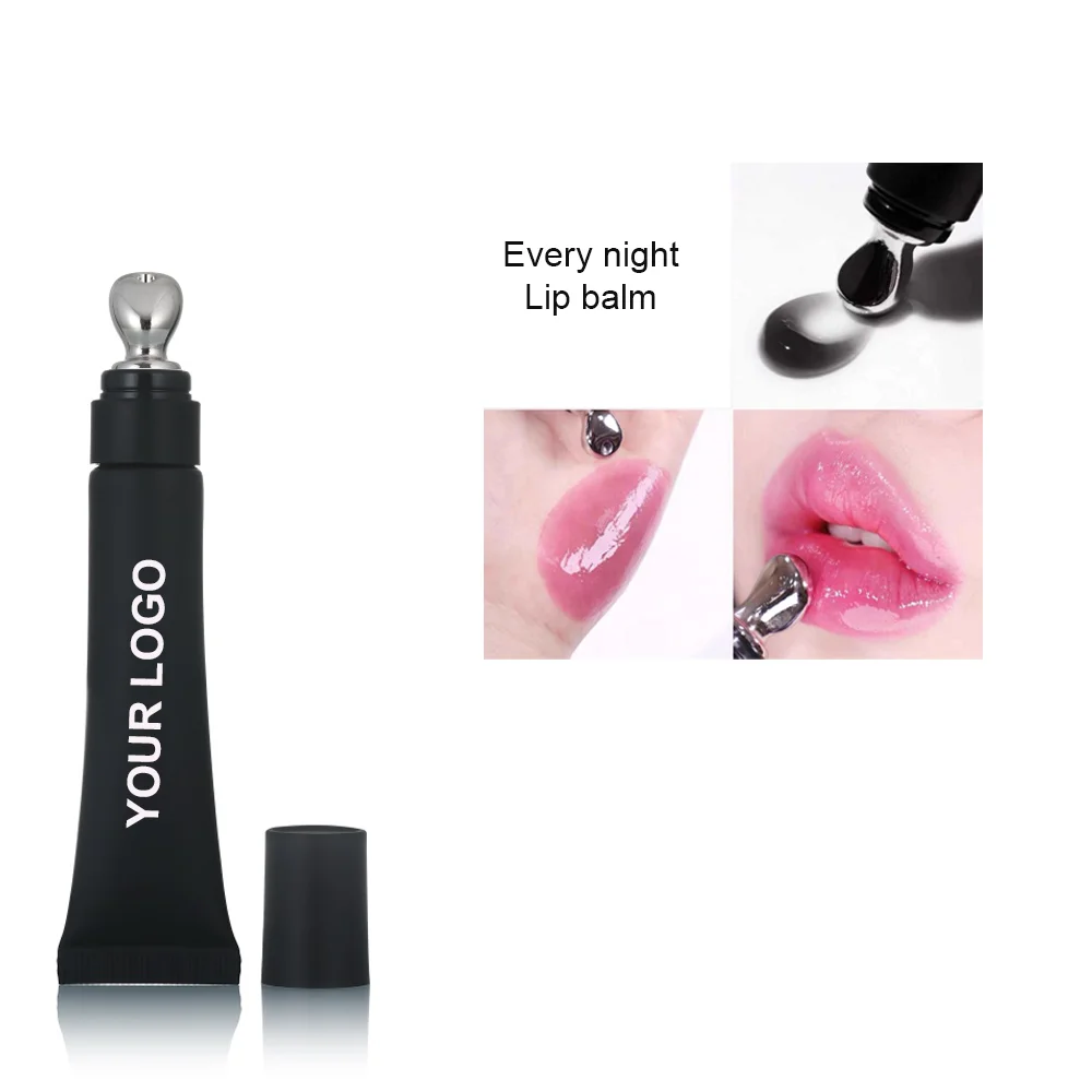 New arrivals SPF lip butter peptide day and night hydrate tinted lip balm private label