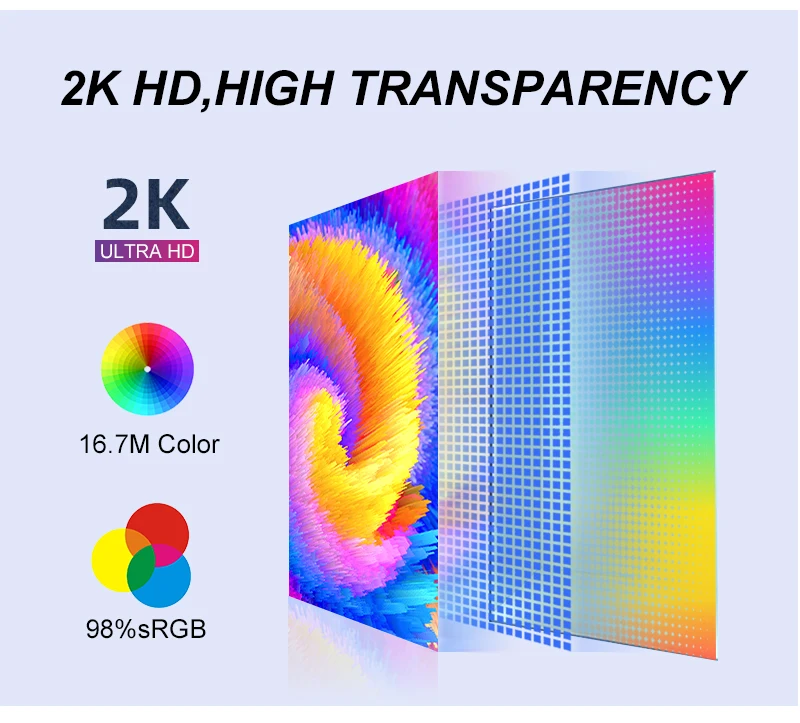 new technology 3D transparent lcd display jewelry advertising kiosk popular digital signage box