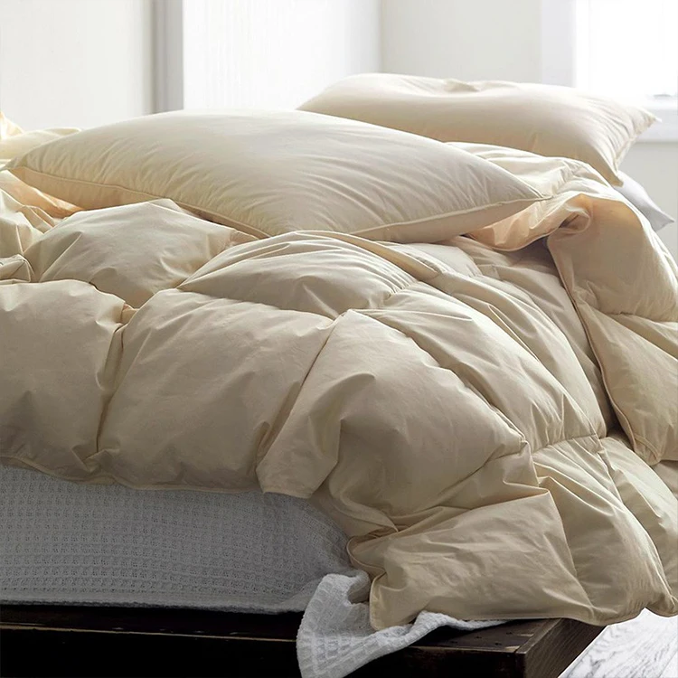 Wholesale King Queen Size Luxury Goose or Duck Down Comforter/Duvets for hotel