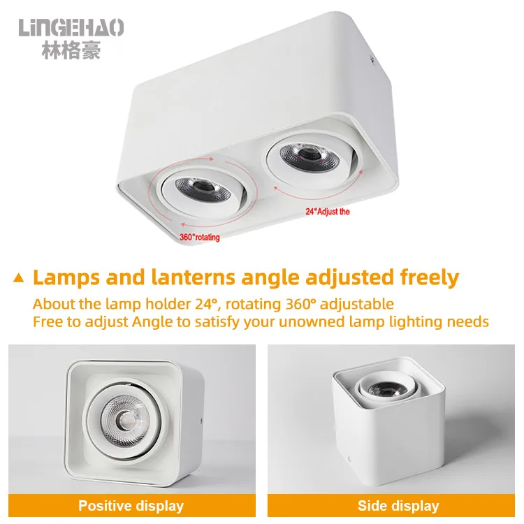LED Downlight Manufacturer Surface Mounted Down Light Front Replace Bulb Ceiling Light Modern Style Spotlight
