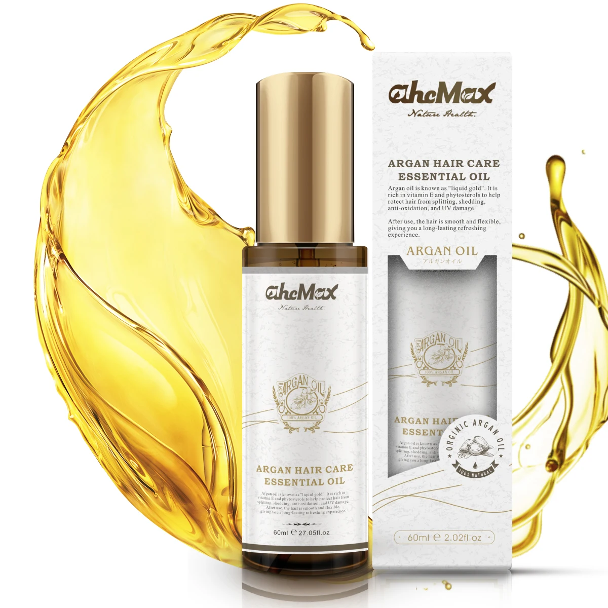 100% Pure Natural Organic Morocco Argan Oil