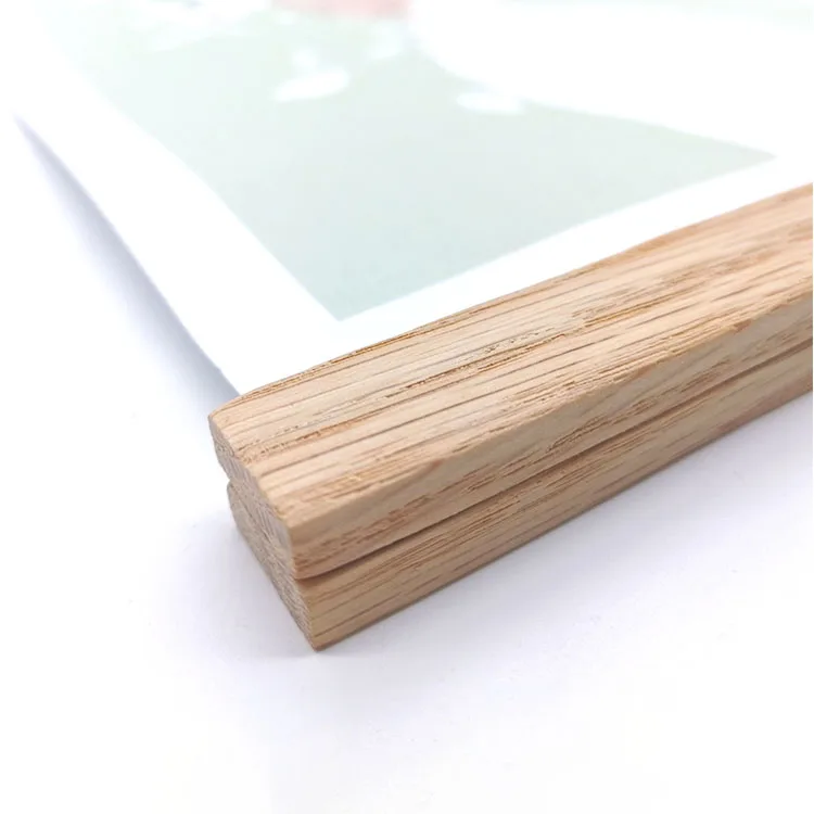 Magnetic wood poster hanger magnets oak poster hanger frames magnetic poster frame hanger