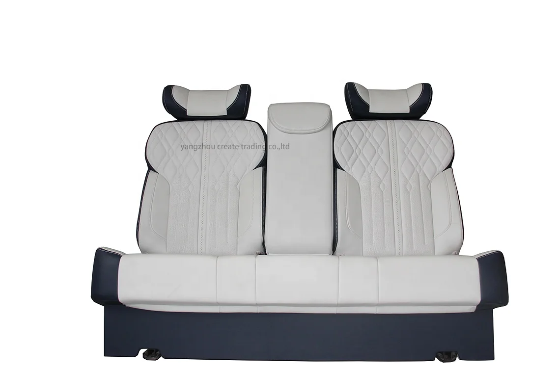 Van Business Car RV модернизировать заднее сиденье дышащий кожаный диван-кровать автокресло