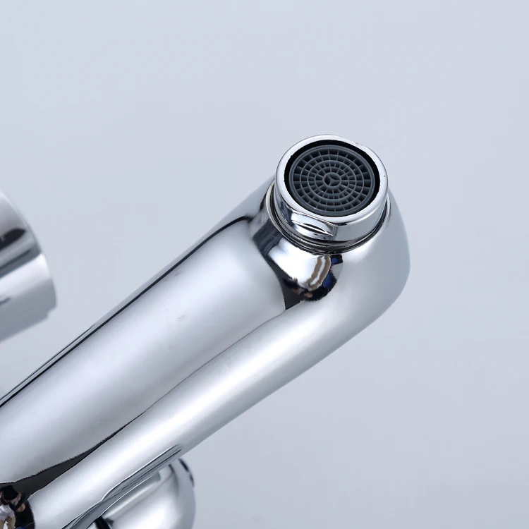 Wall Mounted Middle East Design Two Way Brass Bath Shower Mixer Set Taps Water Faucets with Cold and Hot Water