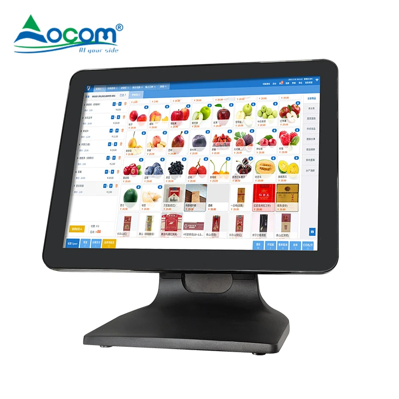 POS-1519B OCOM супер September распродажа потрясающая цена 15 дюймов кассовый аппарат терминальная система до кассового аппарата