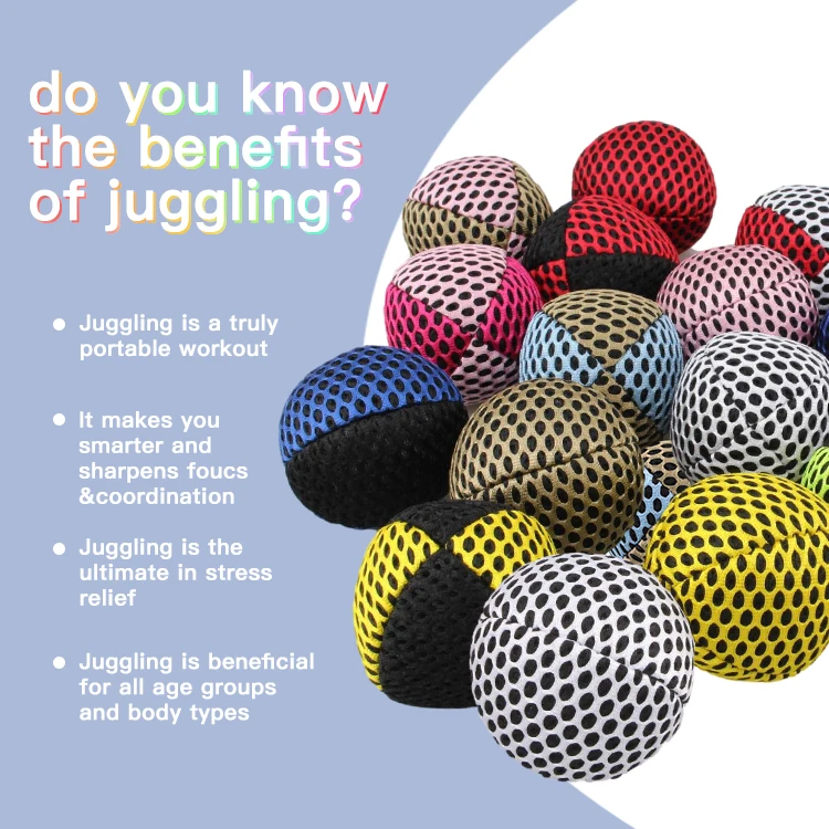 New Custom Juggle Best Quality Soccer Ball Juggling Contact Sports NET Juggling Ball Fit All Ages