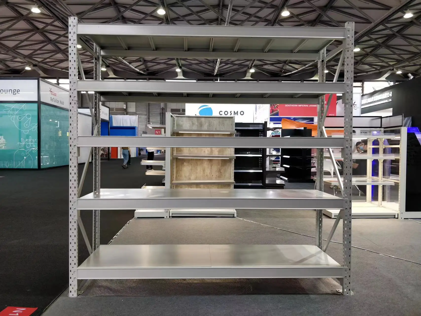 display stand racks grocery store supermarket heavy duty metal racks shelving