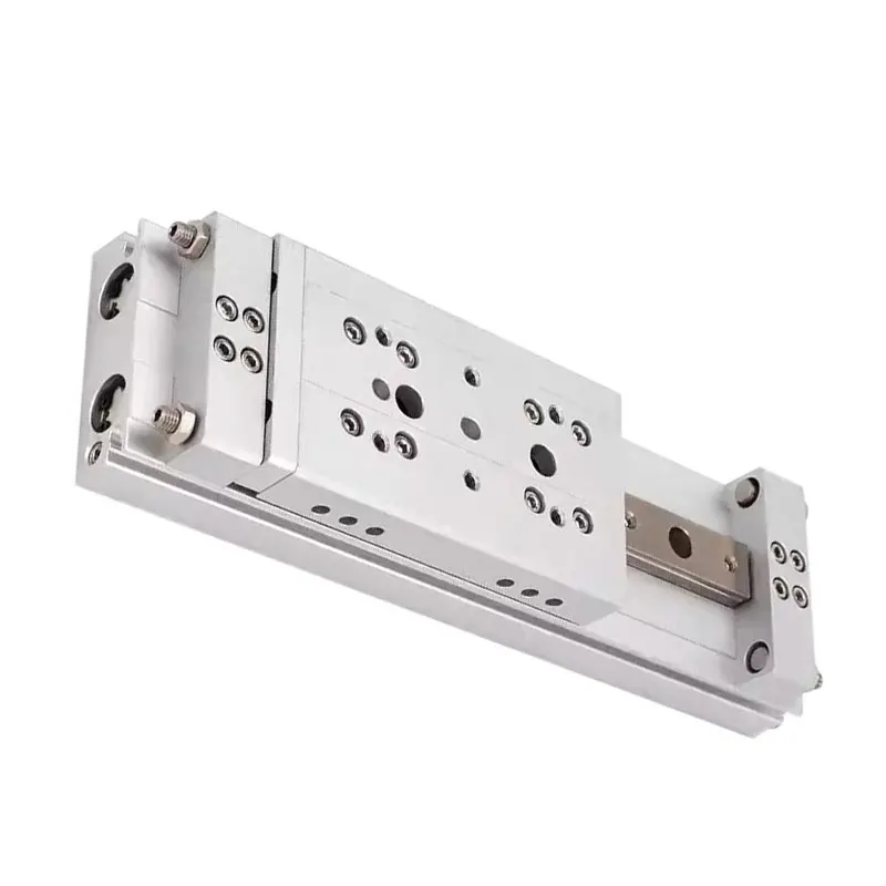 SMC pneumatic cylinder MXW12/B/BS series double acting precision air guide slide cylinder