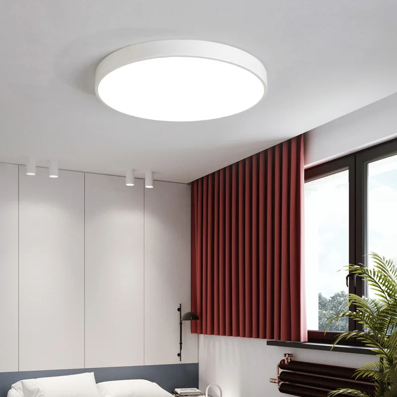 Surface Mount DALI Control Tunable White LED Panel Round Pendant Light 2700K~5700K DALI Dimmable Round Hanging Suspension Light