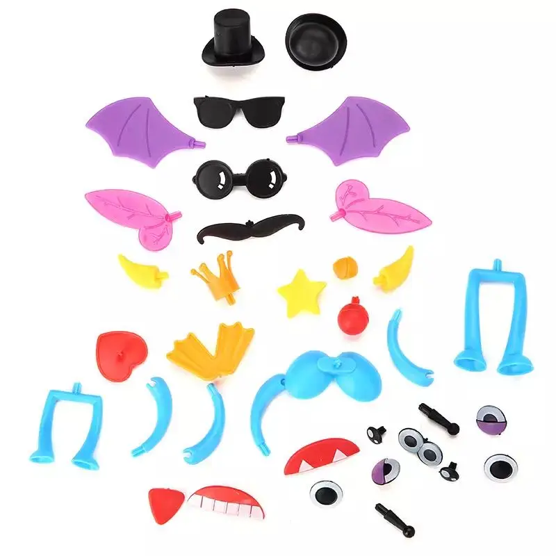 400pcs plastic Creative Handmade Toy Puzzles DIY Kid Toy Magic Thorn ball Clusters toy