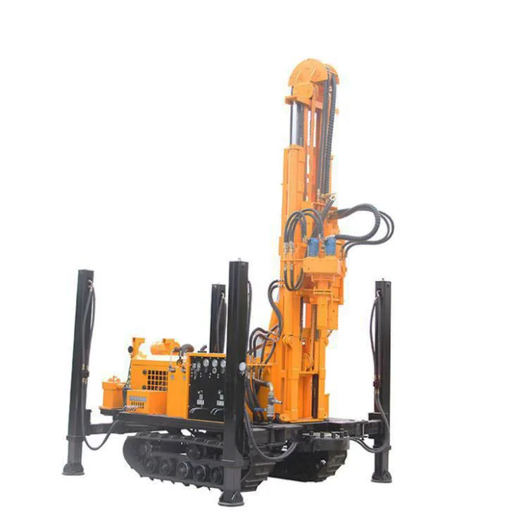 High Quality Tractor Truck Mounted Portable Mobile Electric Motor 300 Meter Water Well Drilling Rig For Sale