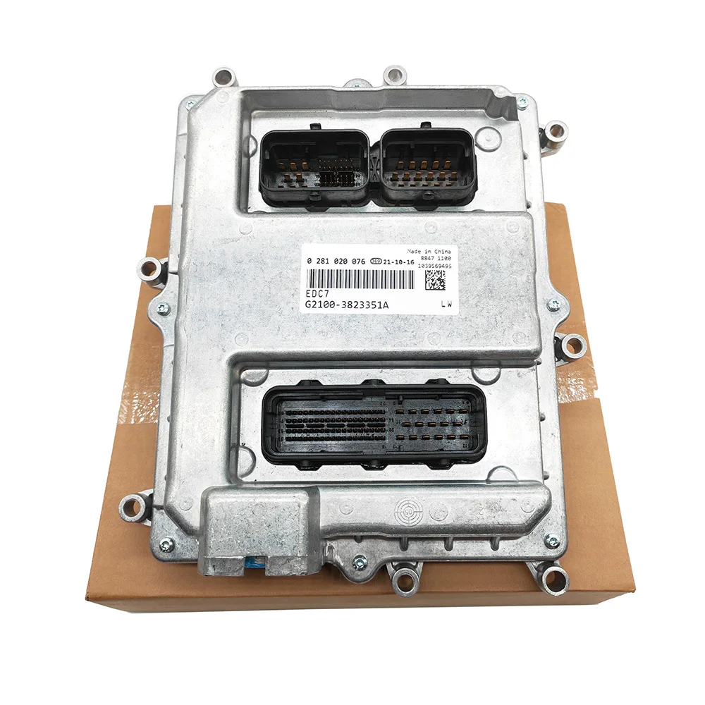 Оригинальный Новый бортовой компьютер ECU 0281020076 G2100-3823351A EDC7 для блок развертки тележки Yuchai двигателя Yutong