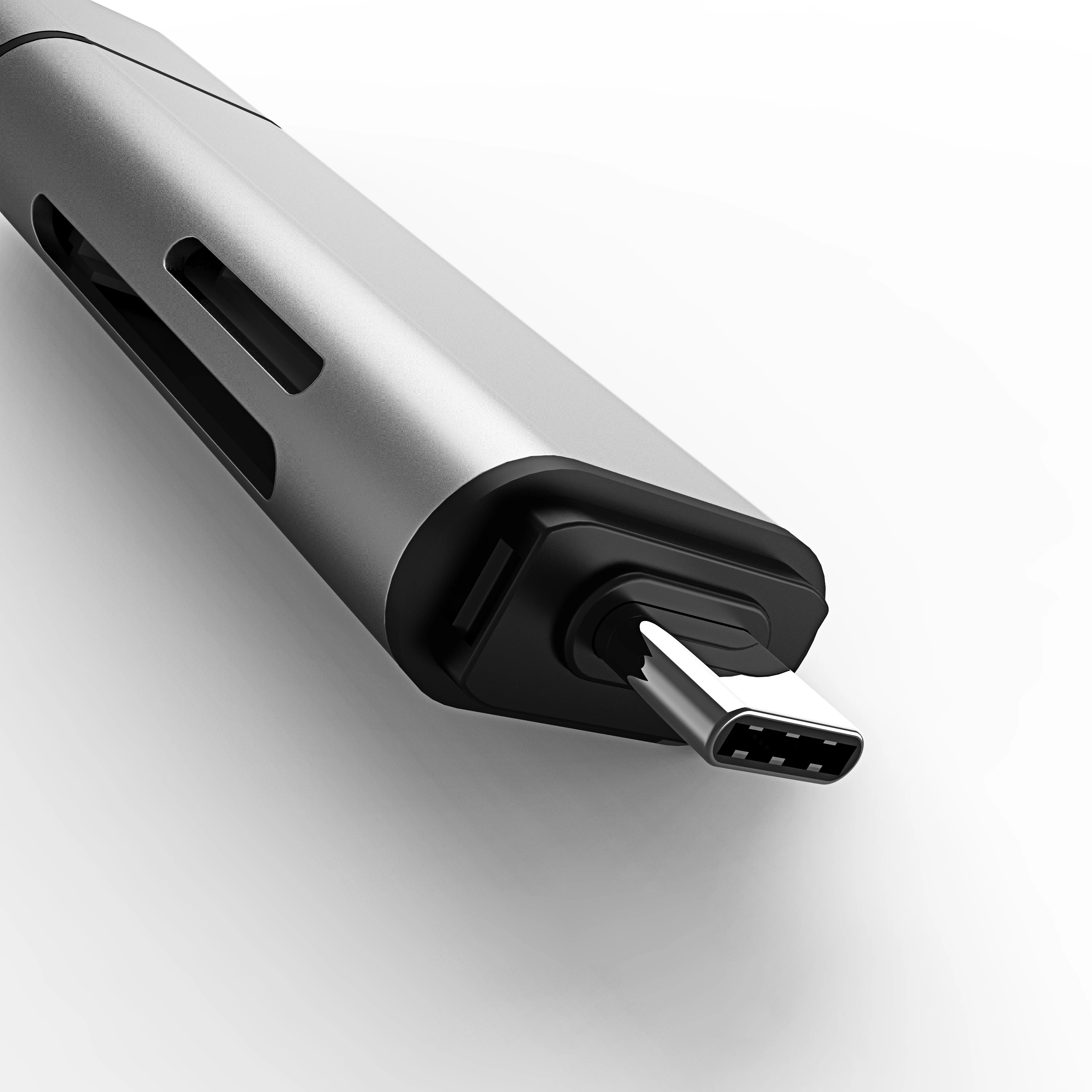 All In 1 USB 3.1 OTG Card Reader SD TF Micro-SD Card Reader Type C USB C Micro USB Memory Support Mac10 Win7/8/xp/vista