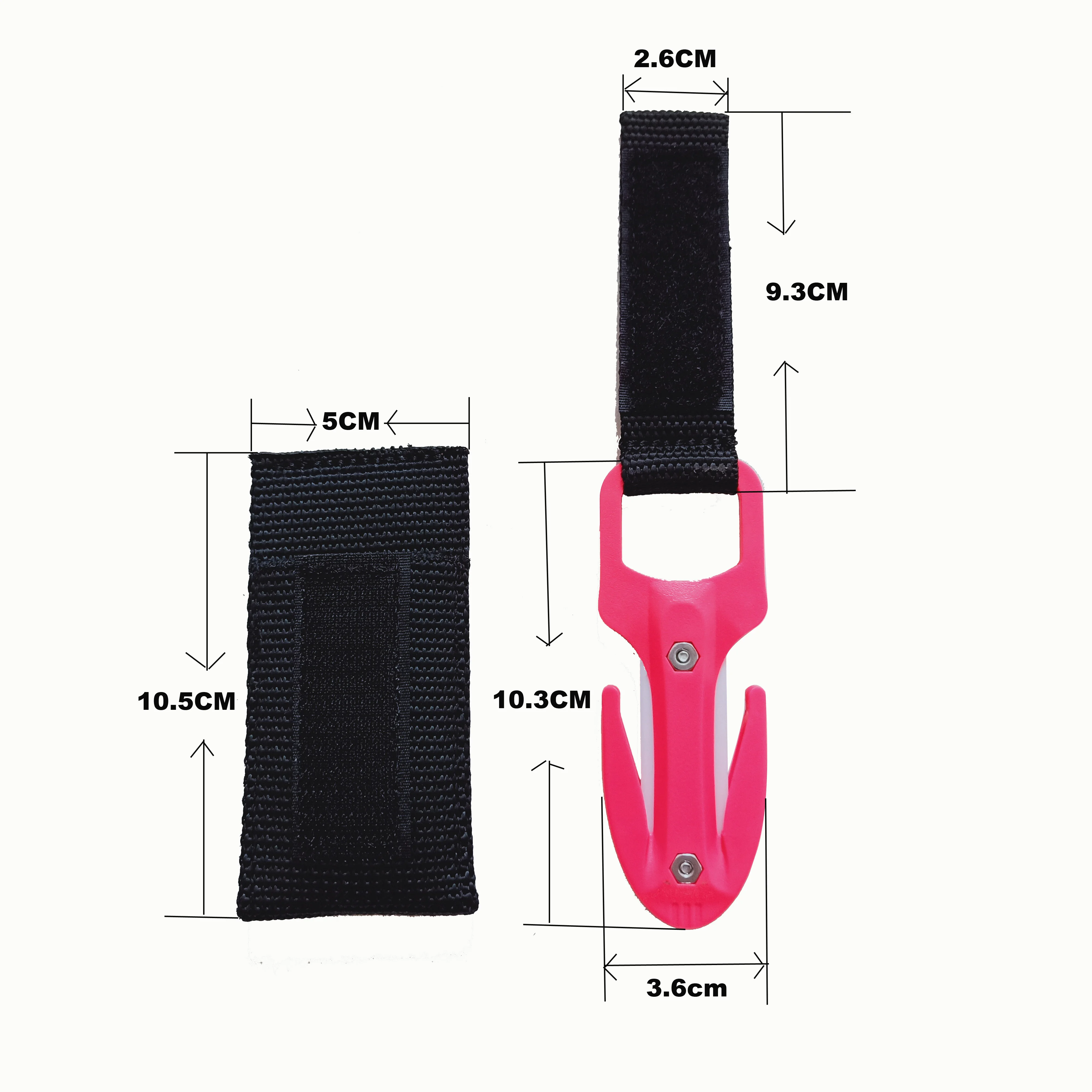 DPR Brand Emergency Rescue Safety Line Cutter with Webbing Pocket