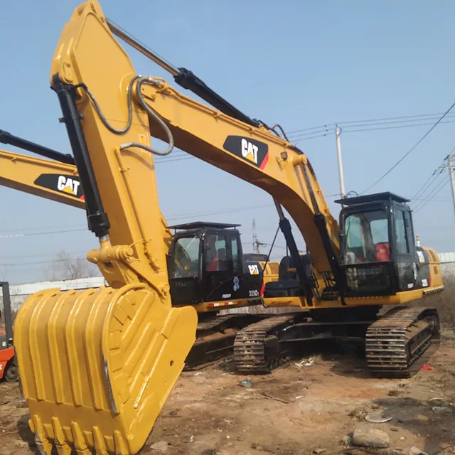 Эксплуатация подержанных экскаваторов CAT 329D/L инженерное строительное оборудование б/у гидравлические экскаваторы 29 тонн Экскаваторы