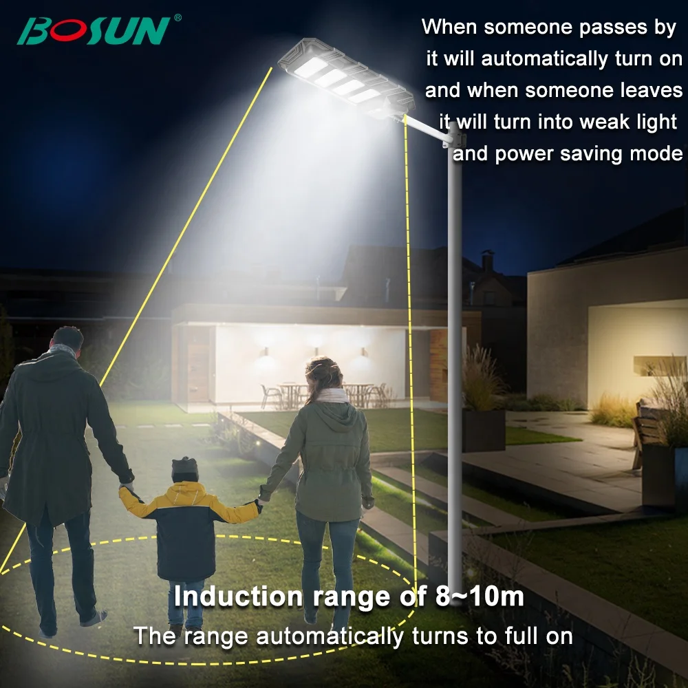 LAP Cheap Ip65 Outdoor Mini All In One Module Garden 400w 600w 800w 1000w Solar Led Street Light With Pole