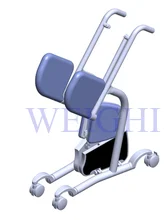Collapsible Walking Assist Patient Transfer Trolley Stand Aid