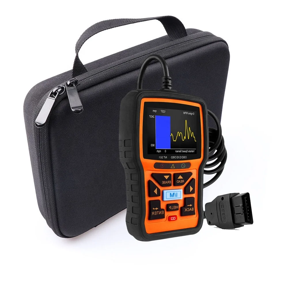 Factory custom Hard Travel Case Replacement for FOXWELL for FOXWELL NT301 OBD II Eobd Code Reader Obd2 Scanner case