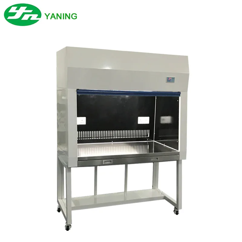 Cell culture laminar flow cabinet 120 cm long for 2 person operation clean bench