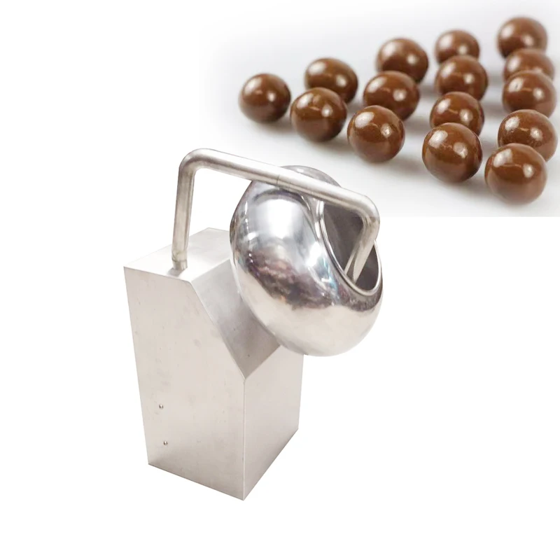 LST table top lab use chocolate sugar coating pan small gummy candy sugar coating and polishing machine