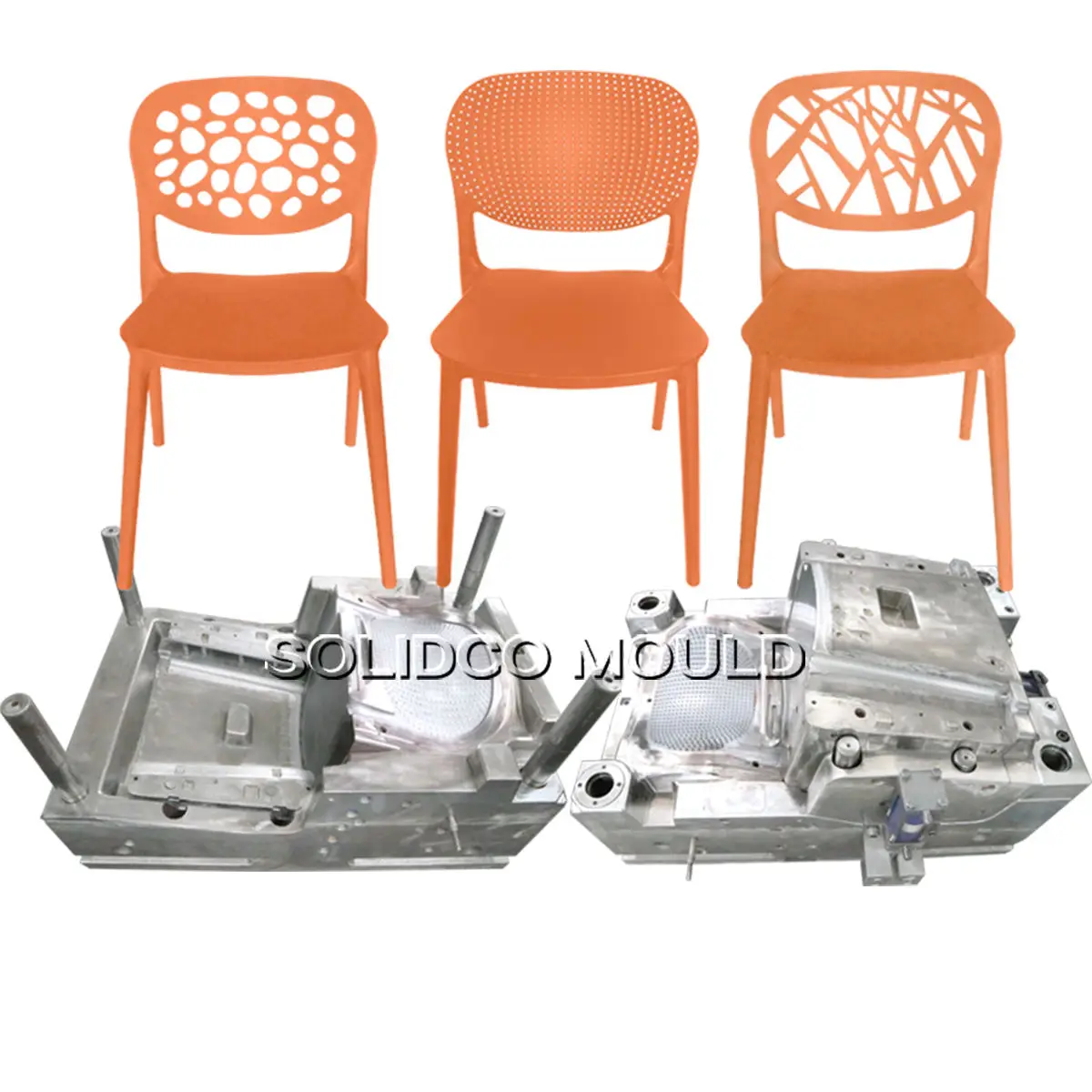 Support Drawing Customization Mold Customized Design Plastic Chair Mould Injection Plastic Backrest Chair Mold