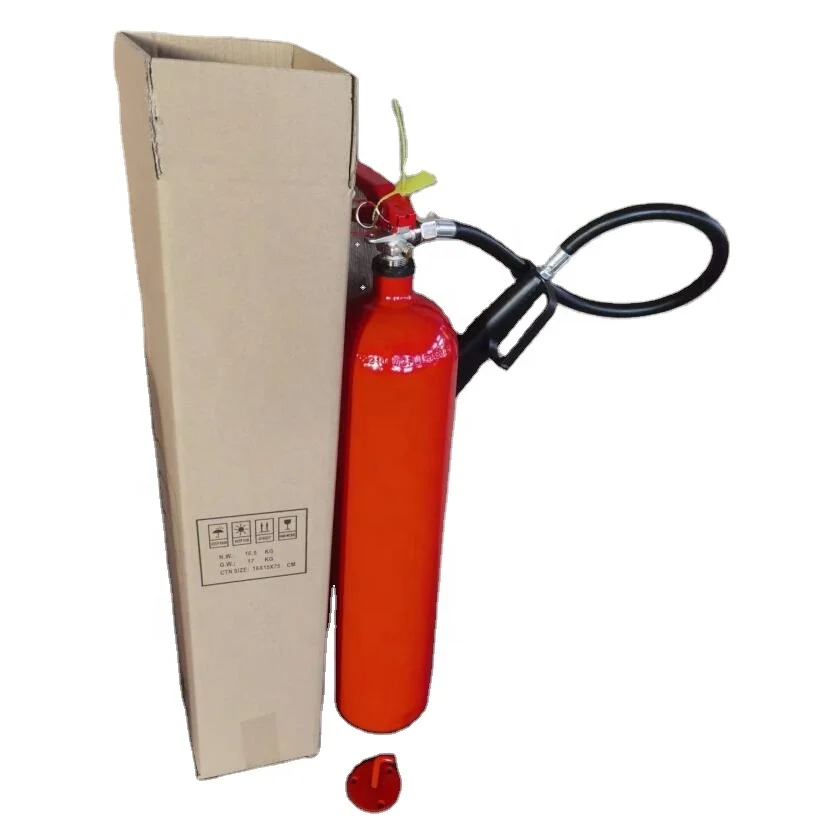 Clean agent red 5KG co2 carbon steel Fire Extinguisher