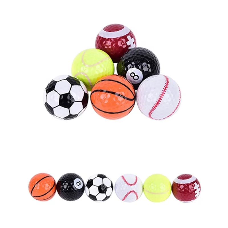 Cheap OEM golf practice ball wholesale golf balls branded sport ball