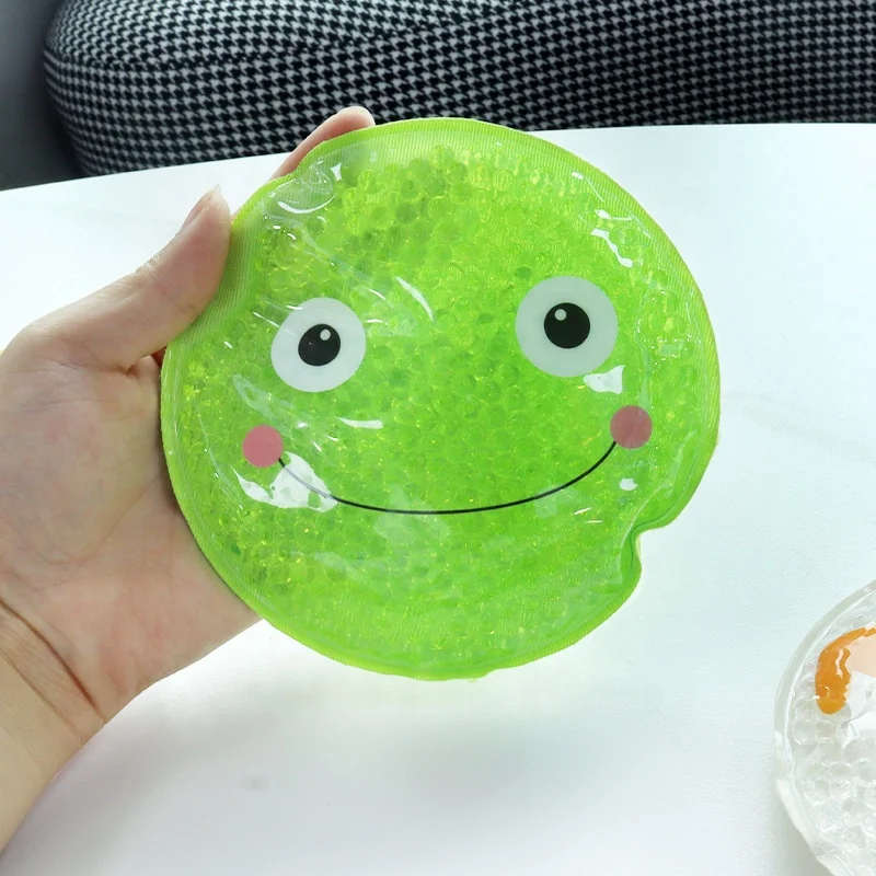 Customize Reusable Cartoon Pattern  hot cold therapy pack hot cold gel bead ice pack for kids