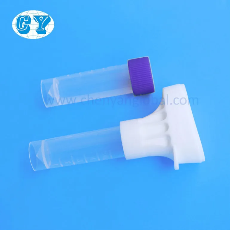 Diagnostic reagents saliva collection rapid testing kit with saliva ce marked disposable saliva sampling kit