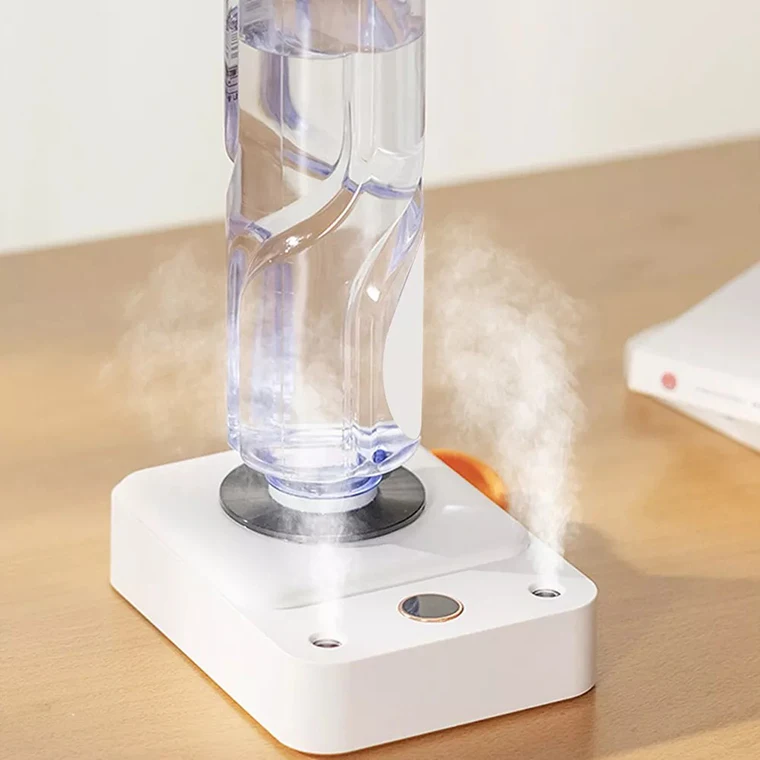 Wireless Rechargeable Personal Space Portable Mini Car Diffuser Usb Cool Mist Air Car Humidifier For Car With Led Light