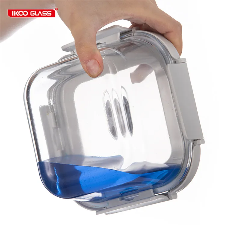 takeaway glass thermal food container set tiffin box lunch BPA free
