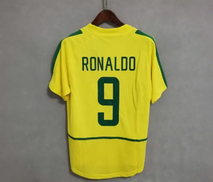 1998 Brasil soccer jerseys 2002 retro shirts Carlos Romario Ronaldo Ronaldinho 2004 camisa de futebol 1994 BraziLS 2006 1982 RIV