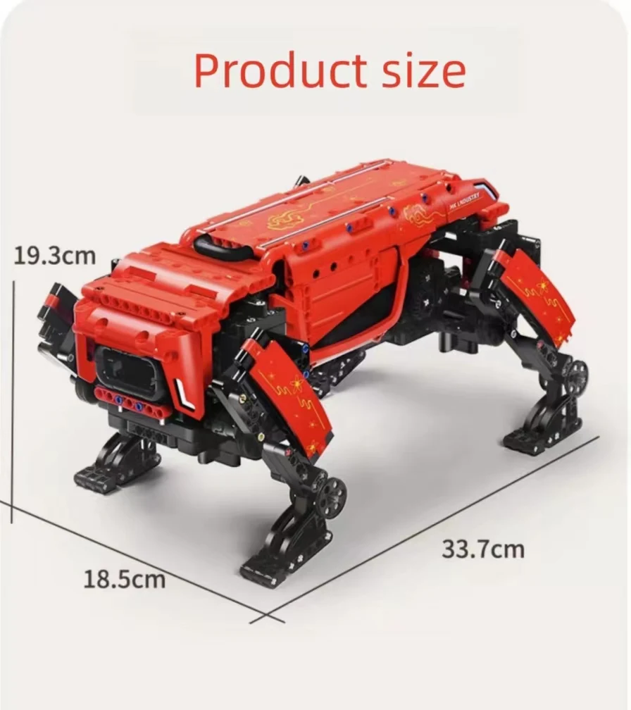 mechanical dog Building block programming educational robot   Compatible with LEGOing  steam  Education building blocks