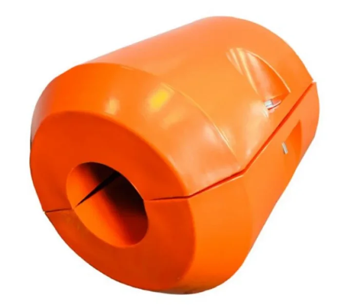 Assemble Simple 300*1000mm Floating Barrier Buoy Integranted Plastic Pipe for River