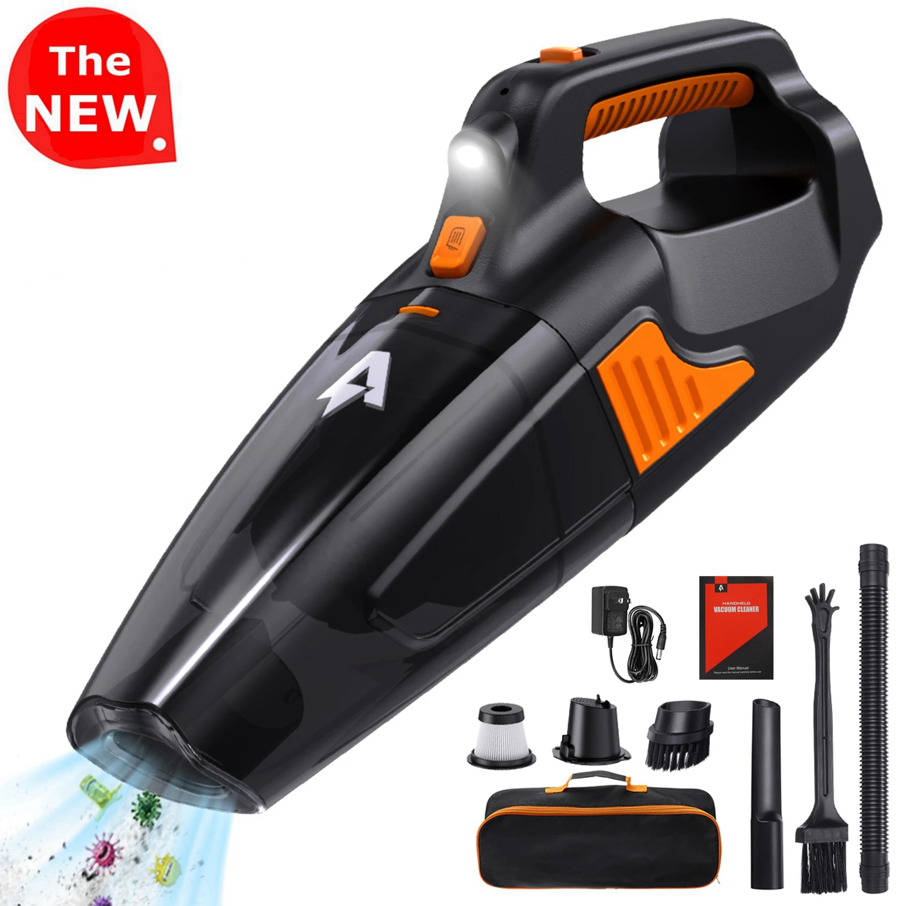 Wholesale Powerful Portable Suction Cordless Vacuum Cleaner,Portable Handheld Vacuum Cleaner